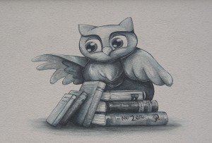 Eule Eingang-Zuschnitt